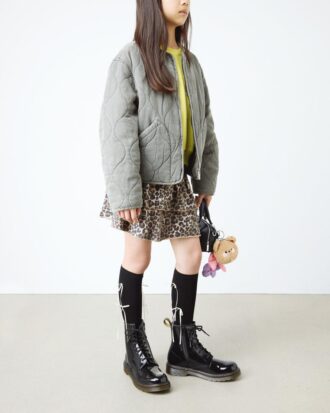 Botas juveniles 1460 de Patent Leather con cordones
