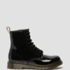 Botas juveniles 1460 de Patent Leather con cordones Botas juveniles 1460 de Patent Leather con cordones