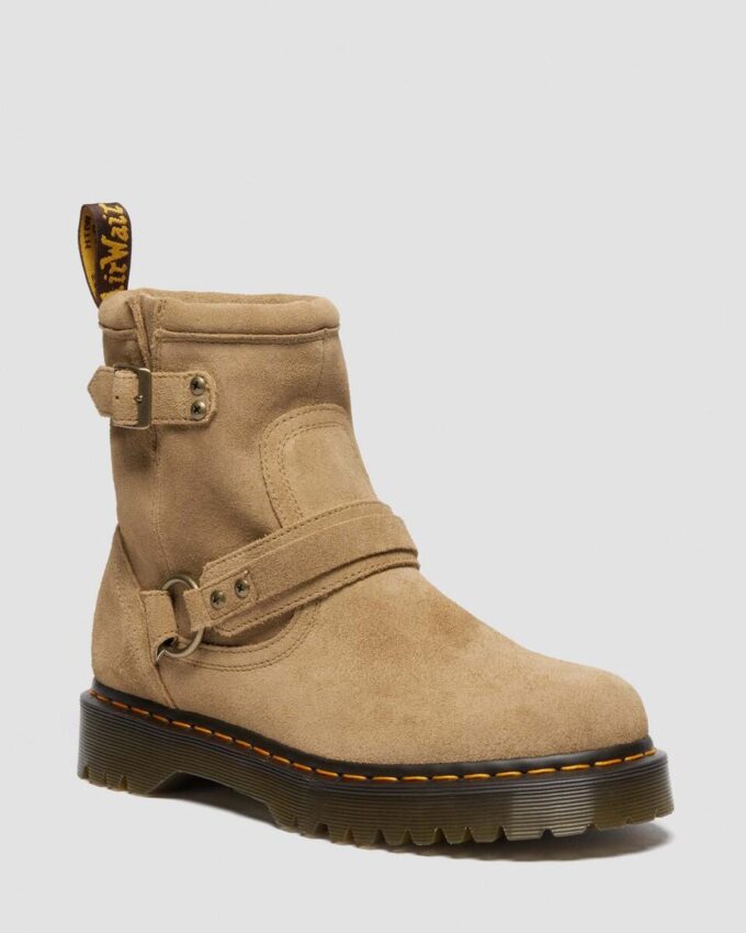 Botas moteras Anistone Harness de ante