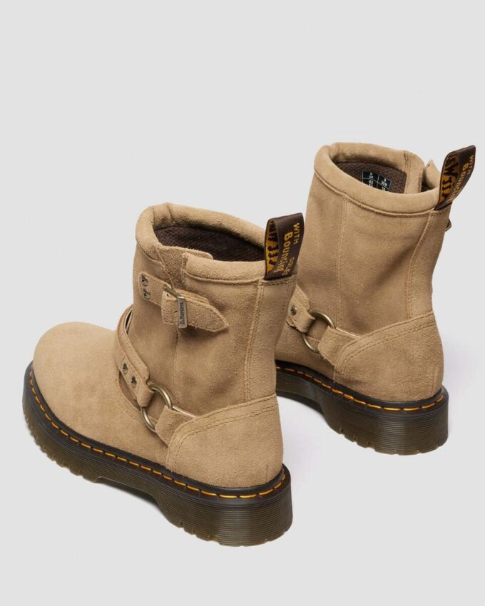 Botas moteras Anistone Harness de ante