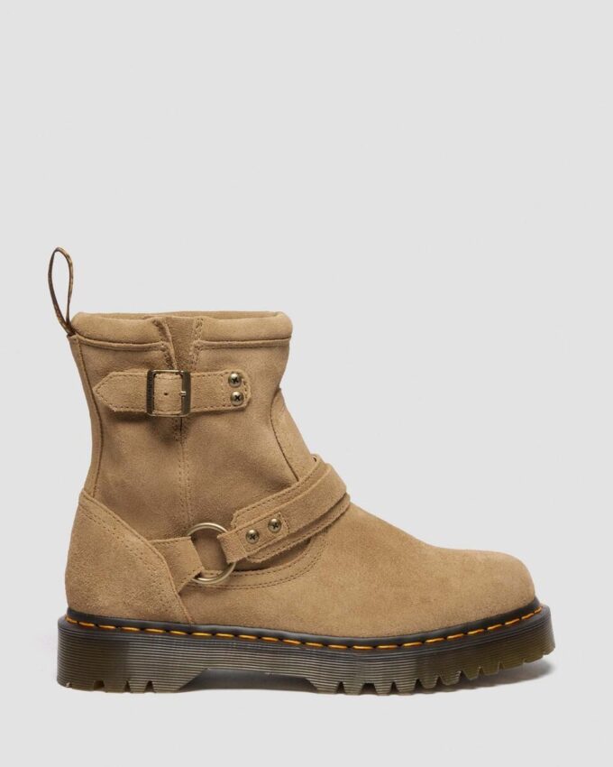 Botas moteras Anistone Harness de ante