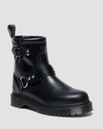 Botas moteras Anistone Harness de cuero Orleans