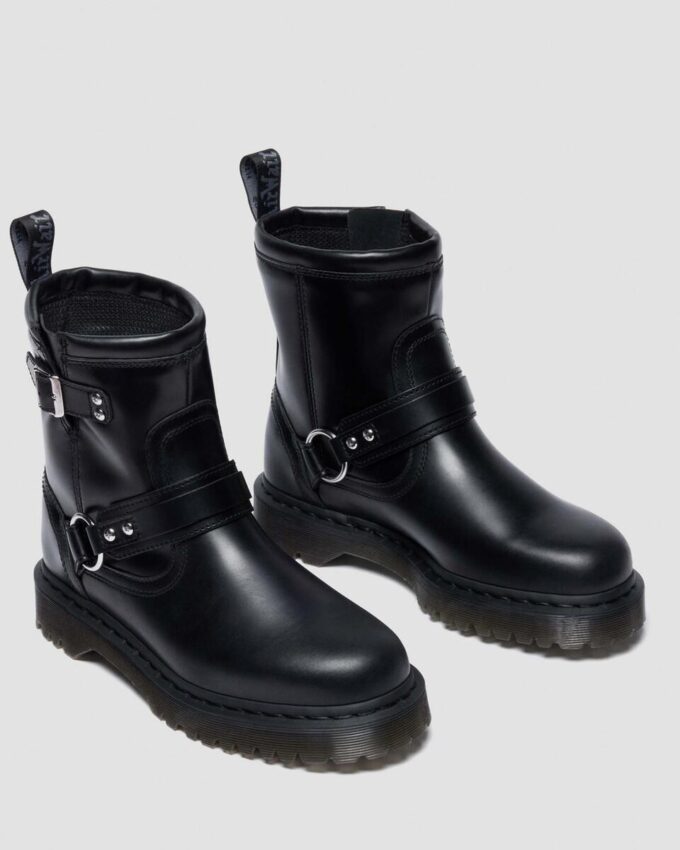Botas moteras Anistone Harness de cuero Orleans Botas moteras Anistone Harness de cuero Orleans