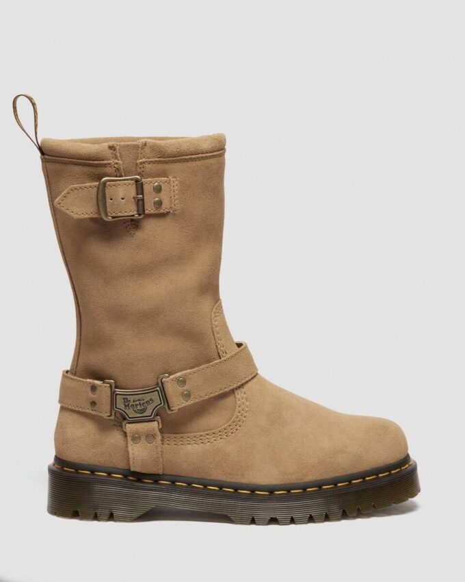 Botas moteras Anistone Hi de ante Botas moteras de ante Botas moteras Anistone Hi de ante Botas moteras de ante
