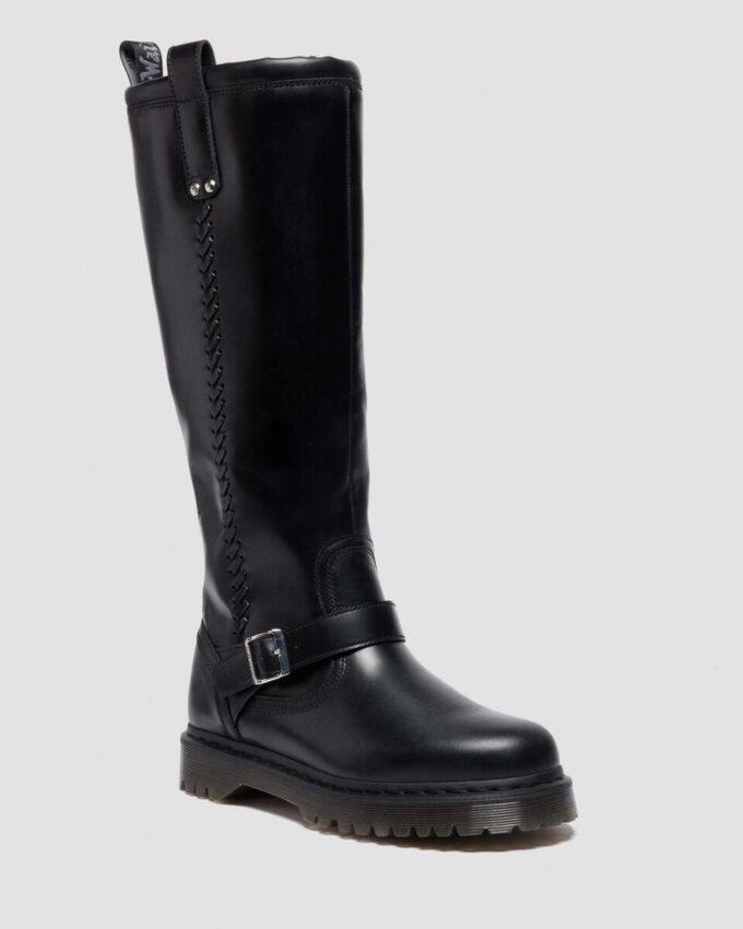 Botas moteras de cuero Anistone Knee High Orleans Botas moteras de cuero Anistone Knee High Orleans