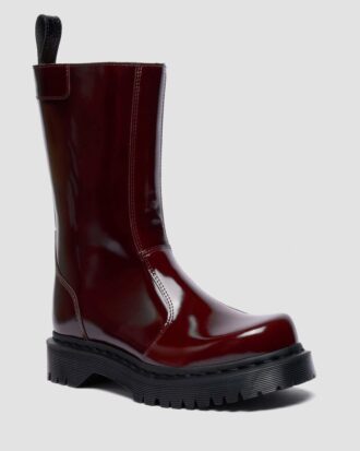 Botas Rejena de cuero lacado