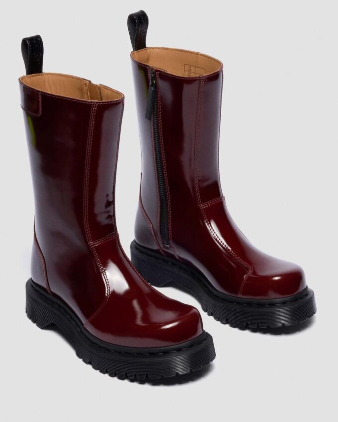 Botas Rejena de cuero lacado Botas Rejena de cuero lacado