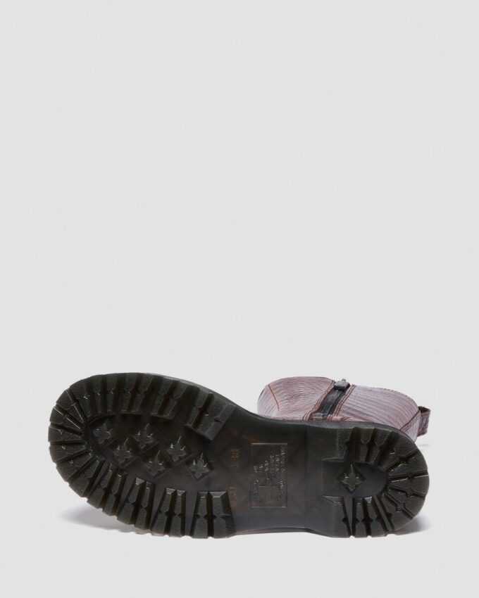 Botas REJENA de piel con relieve de cocodrilo Botas REJENA de piel con relieve de cocodrilo