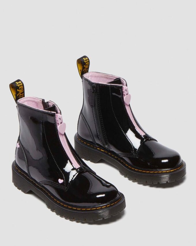 Botas sin cordones Junior Heart Nappa Patent Leather Patent Leather Botas sin cordones Junior Heart Nappa Patent Leather Patent Leather