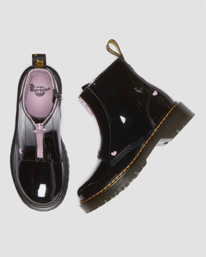 Botas sin cordones Junior Heart Nappa Patent Leather Patent Leather Botas sin cordones Junior Heart Nappa Patent Leather Patent Leather