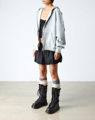 Buzz Lace Up Botas con cordones de Nappa Leather molida con forro de piel sintética