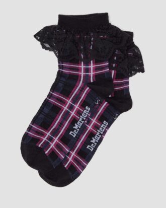 CALCETINES DE MEZCLA DE ALGODÓN ORGÁNICO CON VOLANTES CALCETINES DE MEZCLA DE ALGODÓN ORGÁNICO