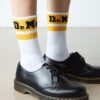 Calcetines deportivos con logotipo Mezcla de algodón orgánico Calcetines deportivos con logotipo Mezcla de algodón orgánico