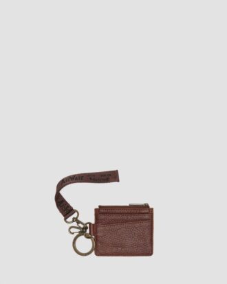 CARD HOLDER Tarjetero de Ambassador Leather Llavero