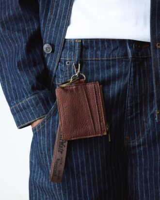 CARD HOLDER Tarjetero de Ambassador Leather Llavero