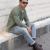 Embury Botas casuales de cuero Crazy Horse Embury Botas casuales de cuero Crazy Horse