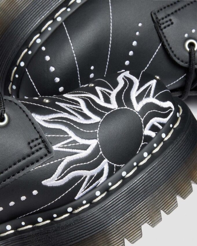 Jadon Hi SOLAR FLARE Botas con plataforma de cuero reciclado Jadon Hi SOLAR FLARE Botas con plataforma de cuero reciclado