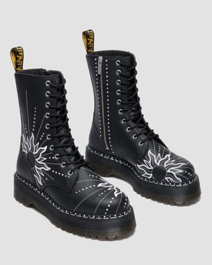 Jadon Hi SOLAR FLARE Botas con plataforma de cuero reciclado Jadon Hi SOLAR FLARE Botas con plataforma de cuero reciclado