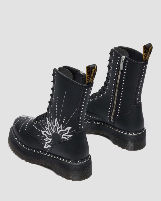 Jadon Hi SOLAR FLARE Botas con plataforma de cuero reciclado Jadon Hi SOLAR FLARE Botas con plataforma de cuero reciclado