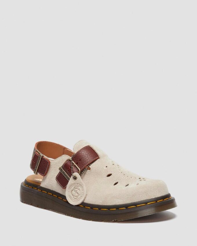 Jorge Made In England Desert Oasis Suede Slingback Mule Jorge Made In England Desert Oasis Suede Slingback Mule