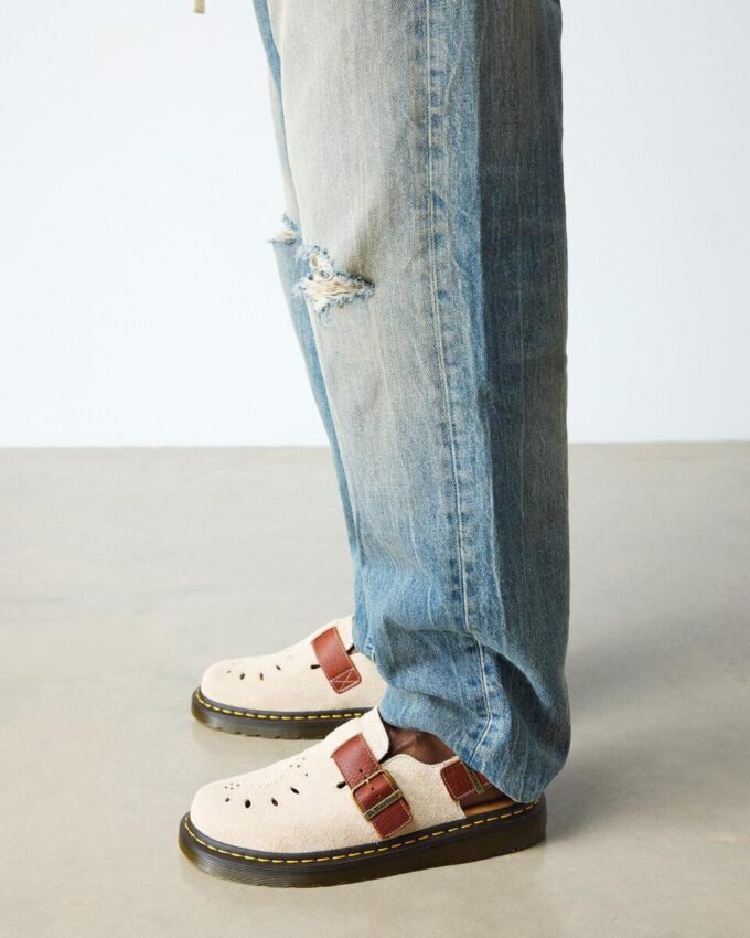 Jorge Made In England Desert Oasis Suede Slingback Mule Jorge Made In England Desert Oasis Suede Slingback Mule