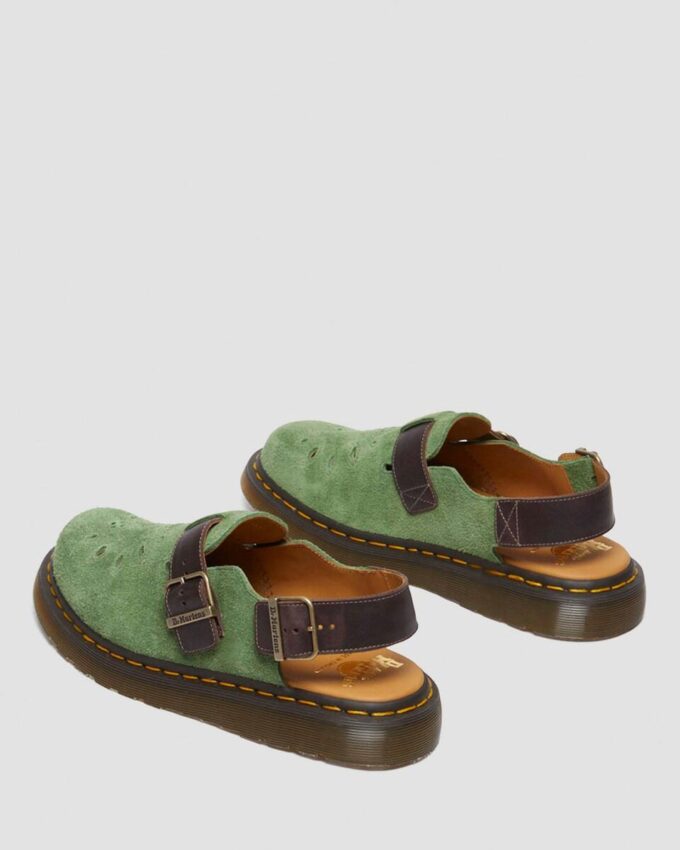 Jorge Made In England Desert Oasis Suede Slingback Mule Jorge Made In England Desert Oasis Suede Slingback Mule