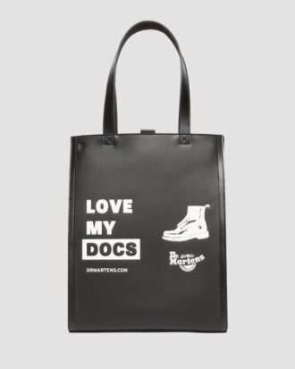 LOVE MY DOCS Bolso tote de cuero
