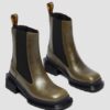 MAYBOLE CHELSEA Botas de cuero con puntera cuadrada MAYBOLE CHELSEA Botas de cuero con puntera cuadrada