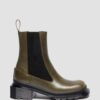 MAYBOLE CHELSEA Botas de cuero con puntera cuadrada MAYBOLE CHELSEA Botas de cuero con puntera cuadrada