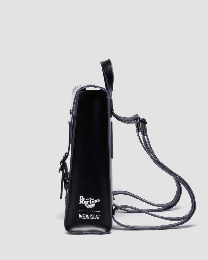 MINI MOCHILA DE CUERO WEDNESDAY MINI MOCHILA DE CUERO WEDNESDAY