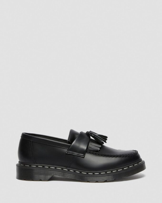 Mocasines Adrian de Smooth Leather con costura blanca Mocasines Adrian de Smooth Leather con costura blanca