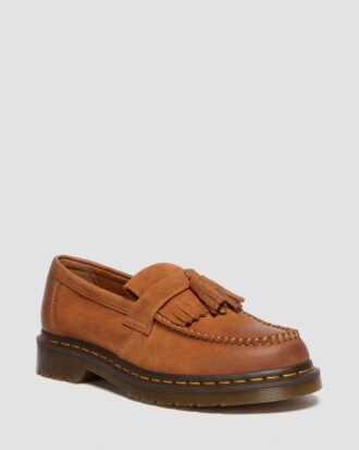 Mocasines con borlas de piel nobilla Adrian