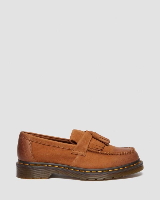 Mocasines con borlas de piel nobilla Adrian Mocasines con borlas de piel nobilla Adrian