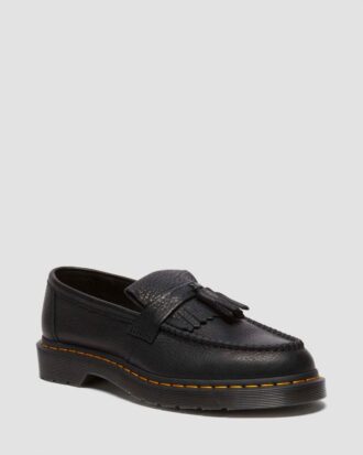 Mocasines de piel Ambassador Leather con costura amarilla Adrian