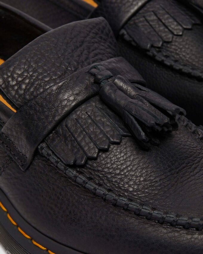 Mocasines de piel Ambassador Leather con costura amarilla Adrian Mocasines de piel Ambassador Leather con costura amarilla Adrian