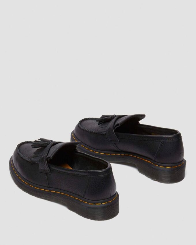 Mocasines de piel Ambassador Leather con costura amarilla Adrian Mocasines de piel Ambassador Leather con costura amarilla Adrian