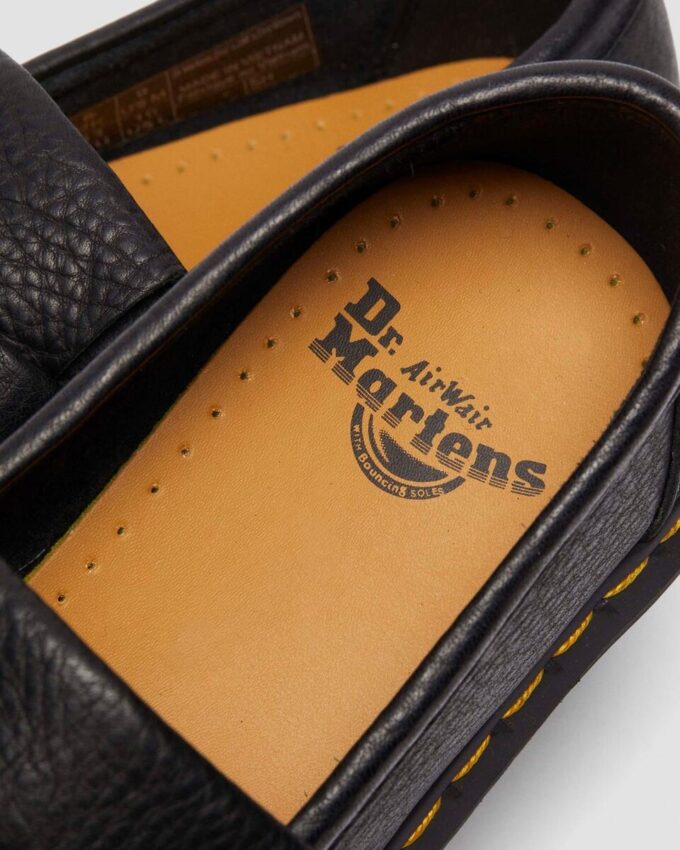Mocasines de piel Ambassador Leather con costura amarilla Adrian Mocasines de piel Ambassador Leather con costura amarilla Adrian