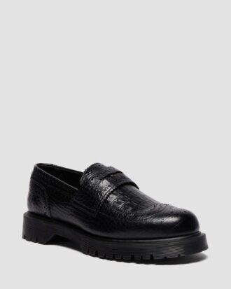 Mocasines de piel repujada PENTON BROGUE