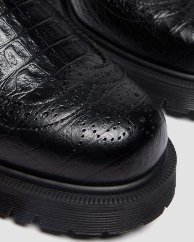 Mocasines de piel repujada PENTON BROGUE Mocasines de piel repujada PENTON BROGUE