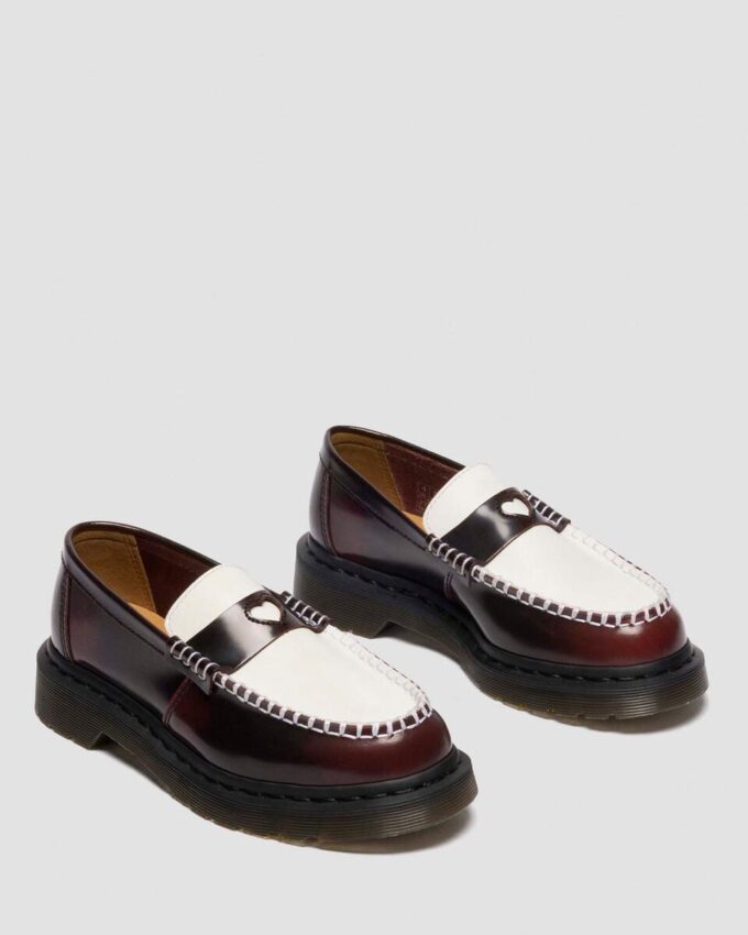 Mocasines Penton Heart Two Tone Arcadia Rub Off Leather Mocasines Penton Heart Two Tone Arcadia Rub Off Leather