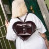 Mochila vegana con forma de corazón Mochila vegana con forma de corazón