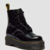 MOLLY Botas de plataforma de cuero para mujer MOLLY Botas de plataforma de cuero para mujer