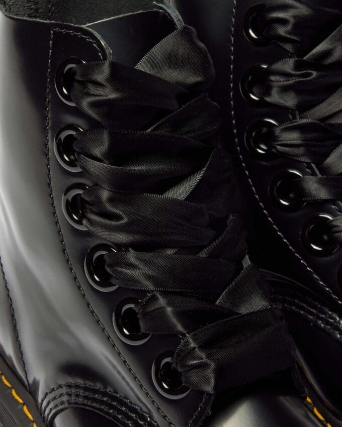 MOLLY Botas de plataforma de cuero para mujer MOLLY Botas de plataforma de cuero para mujer