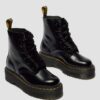 MOLLY Botas de plataforma de cuero para mujer MOLLY Botas de plataforma de cuero para mujer