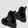 MOLLY Botas de plataforma de cuero para mujer MOLLY Botas de plataforma de cuero para mujer