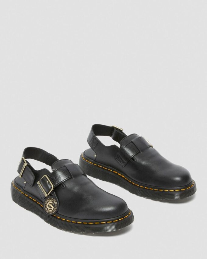 Mules con talón abierto de piel Jorge Made in England Mules con talón abierto de piel Jorge Made in England