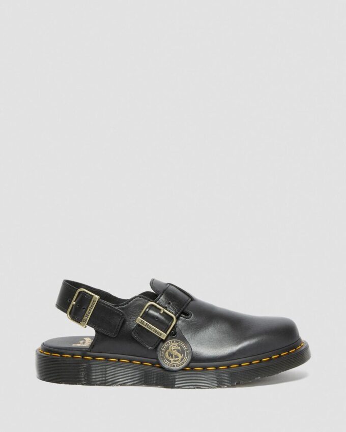 Mules con talón abierto de piel Jorge Made in England Mules con talón abierto de piel Jorge Made in England