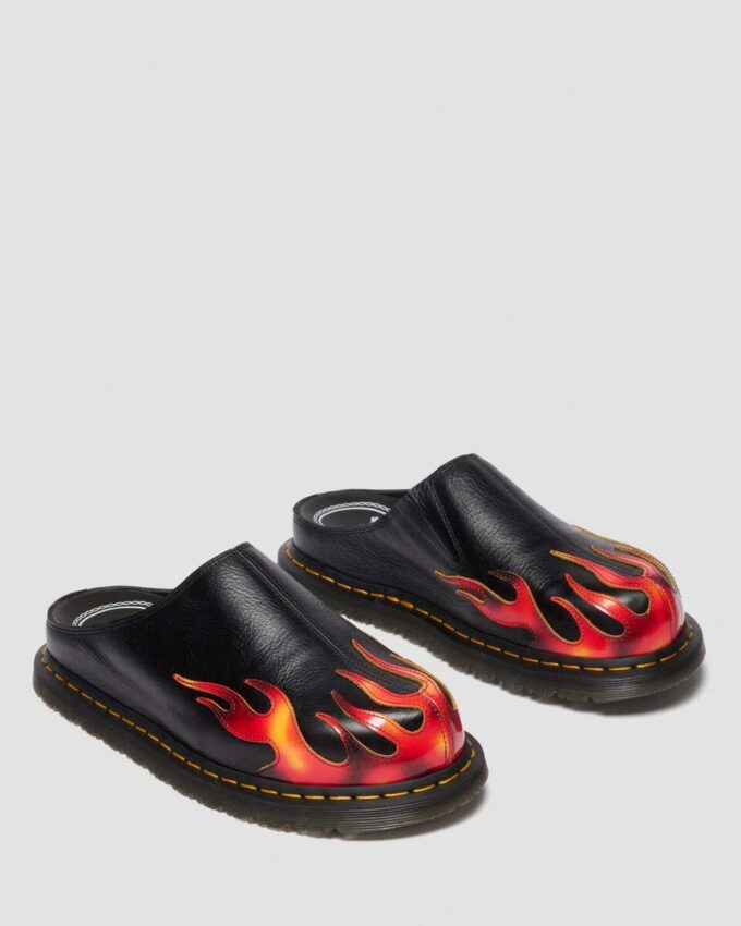Mules de piel San Flame Mules de piel San Flame