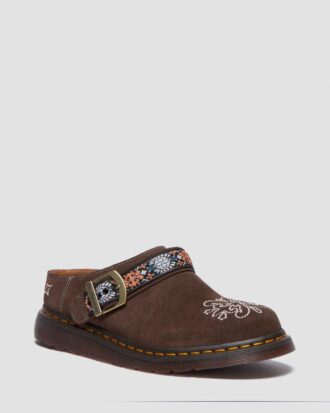 Mules Isham de ante y jacquard Mules Isham de ante y jacquard