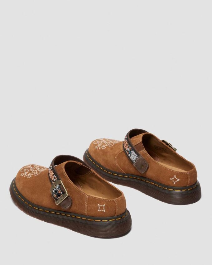 Mules Isham de ante y jacquard Mules Isham de ante y jacquard